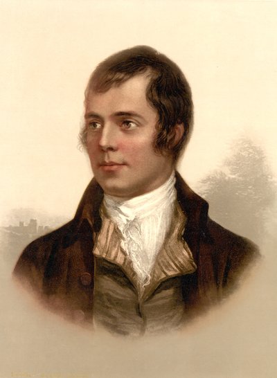 Robert Burns by English School